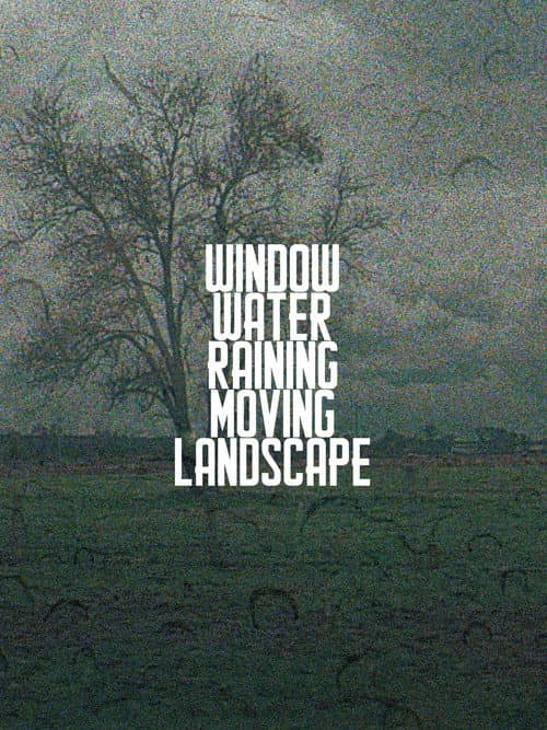 Window.Water.Raining.Moving.Landscape. Release